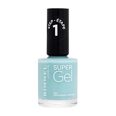 Lak za nohte Rimmel London Super Gel STEP1 12 ml 093 Peppermint Promise