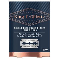 Nadomestne britvice Gillette King C. Double Edge Safety Razor Blades 10 kos