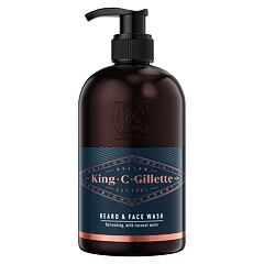 Šampon za brado Gillette King C. Beard & Face Wash 350 ml