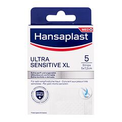 Obliž Hansaplast Ultra Sensitive XL Plaster 5 kos