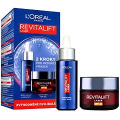 Serum za obraz L'Oréal Paris Revitalift Laser Pure Retinol Night Serum 50 ml Seti