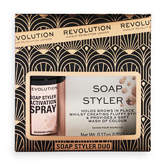 Gel za obrvi Makeup Revolution London Soap Styler+ Duo 50 ml Seti