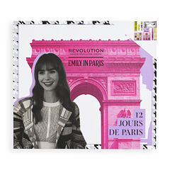 Set ličil Makeup Revolution London Emily In Paris 12 Jours De Paris Advent Calendar 1 kos Seti