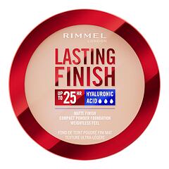 Puder Rimmel London Lasting Finish 25H Compact Powder Foundation SPF20 7 g 004 Rose Ivory