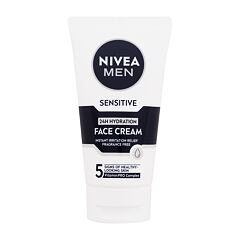 Dnevna krema za obraz Nivea Men Sensitive 24H Hydration Face Cream 75 ml