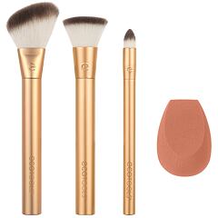 Čopič za ličenje EcoTools Precious Metals Face Blend + Sculpt Set 1 kos