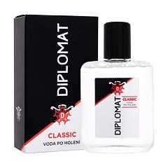 Vodica po britju Diplomat Classic 100 ml poškodovana steklenička