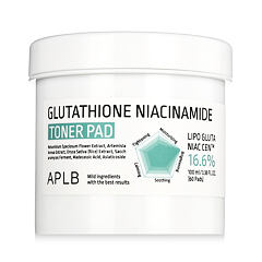 Losjon in sprej za obraz APLB Glutathione Niacinamide Toner Pad 60 kos