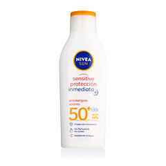 Zaščita pred soncem za telo Nivea Sun Sensitive Immediate Protect Lotion SPF50+ 200 ml