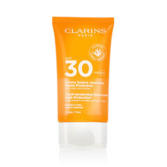 Zaščita pred soncem za obraz Clarins Sun Care Youth-Protecting Face Sunscreen SPF30 50 ml