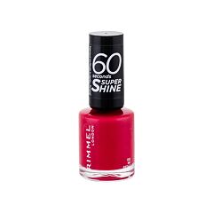 Lak za nohte Rimmel London 60 Seconds Super Shine 8 ml 312 Be Red-y