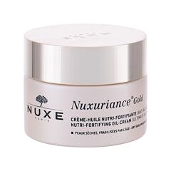 Dnevna krema za obraz NUXE Nuxuriance Gold Nutri-Fortifying Oil-Cream 50 ml