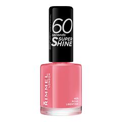 Lak za nohte Rimmel London 60 Seconds Super Shine 8 ml 405 Rose Libertine