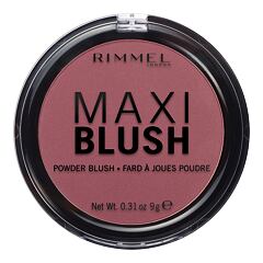 Rdečilo za obraz Rimmel London Maxi Blush 9 g 001 Third Base