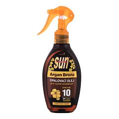 Zaščita pred soncem za telo Vivaco Sun Argan Bronz Oil Tanning Oil SPF10 200 ml