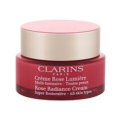 Dnevna krema za obraz Clarins Rose Radiance 50 ml