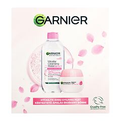 Dnevna krema za obraz Garnier Skin Naturals Rose Cream Gift Set 50 ml Seti