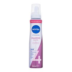 Oblikovanje pričeske Nivea Diamond Gloss Styling Mousse 150 ml