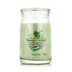 Dišeča svečka Yankee Candle Signature Cucumber Mint Cooler 567 g
