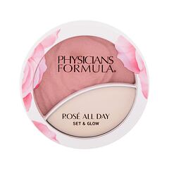 Osvetljevalec Physicians Formula Rosé All Day Set & Glow 10,3 g Brightening Rose