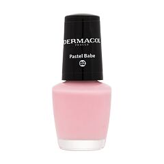 Lak za nohte Dermacol Mini Pastel 5 ml 02 Pastel Babe