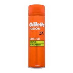 Gel za britje Gillette Fusion Sensitive Shave Gel 200 ml