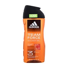 Gel za prhanje Adidas Team Force Shower Gel 3-In-1 New Cleaner Formula 250 ml