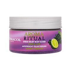 Piling za telo Dermacol Aroma Ritual Grape & Lime 200 g