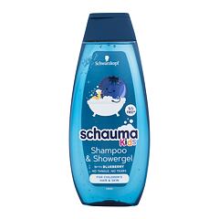 Šampon Schwarzkopf Schauma Kids Blueberry Shampoo & Shower Gel 400 ml