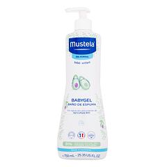 Gel za prhanje Mustela Bébé Multi-Sensory Bubble Bath 750 ml