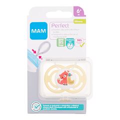 Duda MAM Perfect Silicone Pacifier 6m+ Fox 1 kos