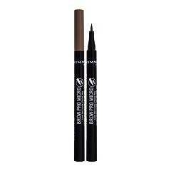 Svinčnik za obrvi Rimmel London Brow Pro Micro 24HR Precision-Stroke Pen 1 ml 002 Honey Brown