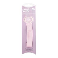 Verižica za dudo LOVI Baby Shower Soother Clip With Ribbon Girl 1 kos