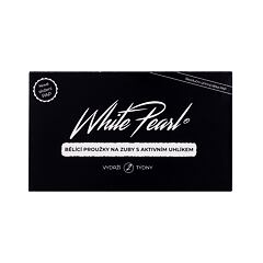 Beljenje zob White Pearl PAP Charcoal Whitening Strips 28 kos