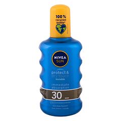 Zaščita pred soncem za telo Nivea Sun Protect & Dry Touch Invisible Spray SPF30 200 ml