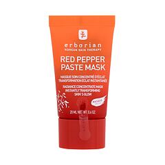 Maska za obraz Erborian Red Pepper Paste Mask Radiance Concentrate Mask 20 ml