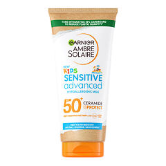 Zaščita pred soncem za telo Garnier Ambre Solaire Kids Advanced Sensitive Hypoallergenic Milk SPF50+ 175 ml