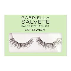 Umetne trepalnice Gabriella Salvete False Eyelash Kit Light & Wispy 1 kos