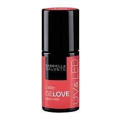 Lak za nohte Gabriella Salvete GeLove UV & LED 8 ml 08 Red Flag