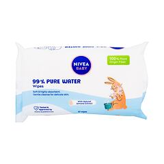 Čistilni robčki Nivea Baby 99% Pure Water Wipes 57 kos