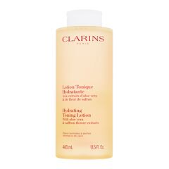 Losjon in sprej za obraz Clarins Hydrating Toning Lotion 400 ml