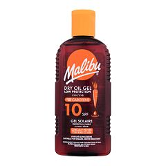 Zaščita pred soncem za telo Malibu Dry Oil Gel With Carotene SPF10 200 ml