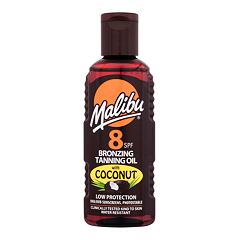 Zaščita pred soncem za telo Malibu Bronzing Tanning Oil Coconut SPF8 100 ml