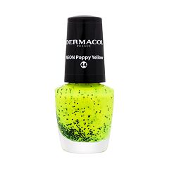 Lak za nohte Dermacol Neon 5 ml 44 Poppy Yellow