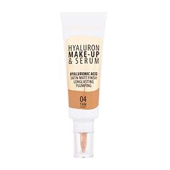 Puder Dermacol Hyaluron Make-Up & Serum 25 g 04 Tan