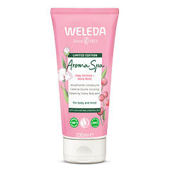 Krema za prhanje Weleda Aroma Spa Pink Pepper + Rock Rose Pampering Creamy Body Wash 200 ml