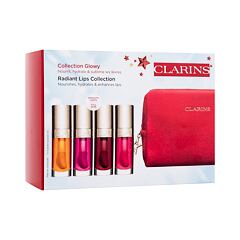 Olje za ustnice Clarins Lip Comfort Oil Radiant Lips Collection 7 ml Seti