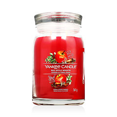 Dišeča svečka Yankee Candle Signature Red Apple Wreath 368 g