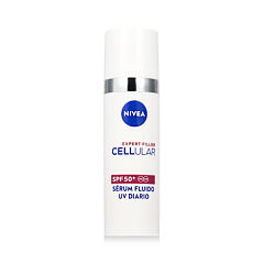 Zaščita pred soncem za obraz Nivea Cellular Expert Filler Daily UV Serum Fluid SPF50+ 30 ml