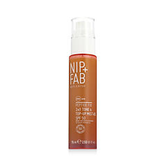 Losjon in sprej za obraz NIP+FAB Replenish 2in1 Tone & Top-Up Mist SPF50 75 ml